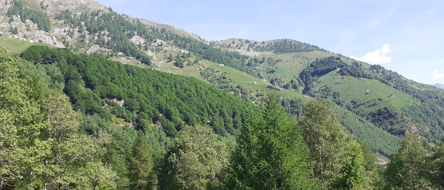 Panorama monti Buttogno